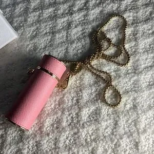 Prada Accessories Prada Chain Lipstick Holder Poshmark